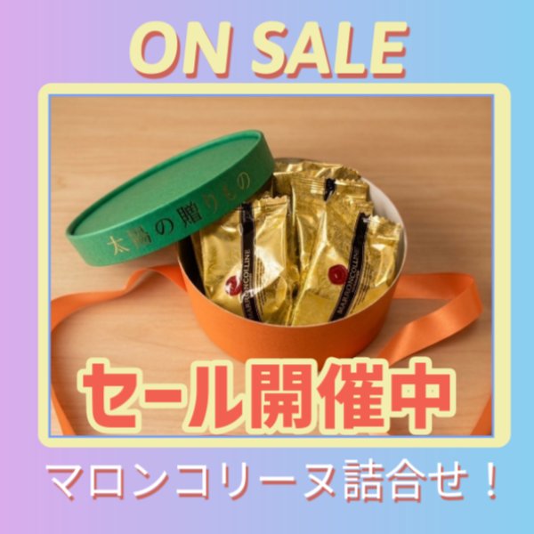 画像1: 【数量限定特別企画】マロンコリーヌBOX入り (1)