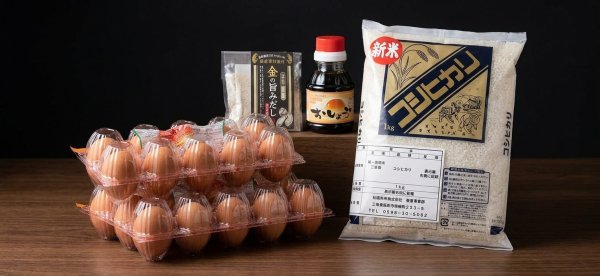 画像1: 【養鶏場産直】創業30周年記念◆こだわり卵の極上TKGセット◆ (1)